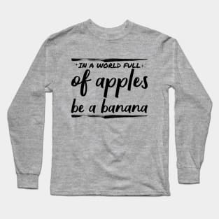 Banana lover Long Sleeve T-Shirt